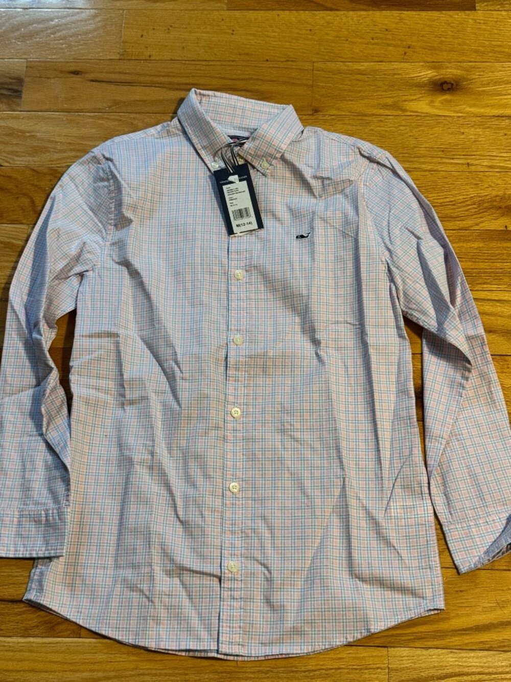 Vineyard Vines youth long-sleeve, Size 12/14